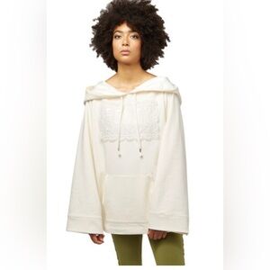 Puma X Fenty By Rihanna Lace Oversized Hoodie Size S